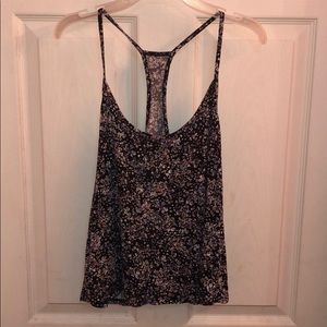 Flowy floral tank top